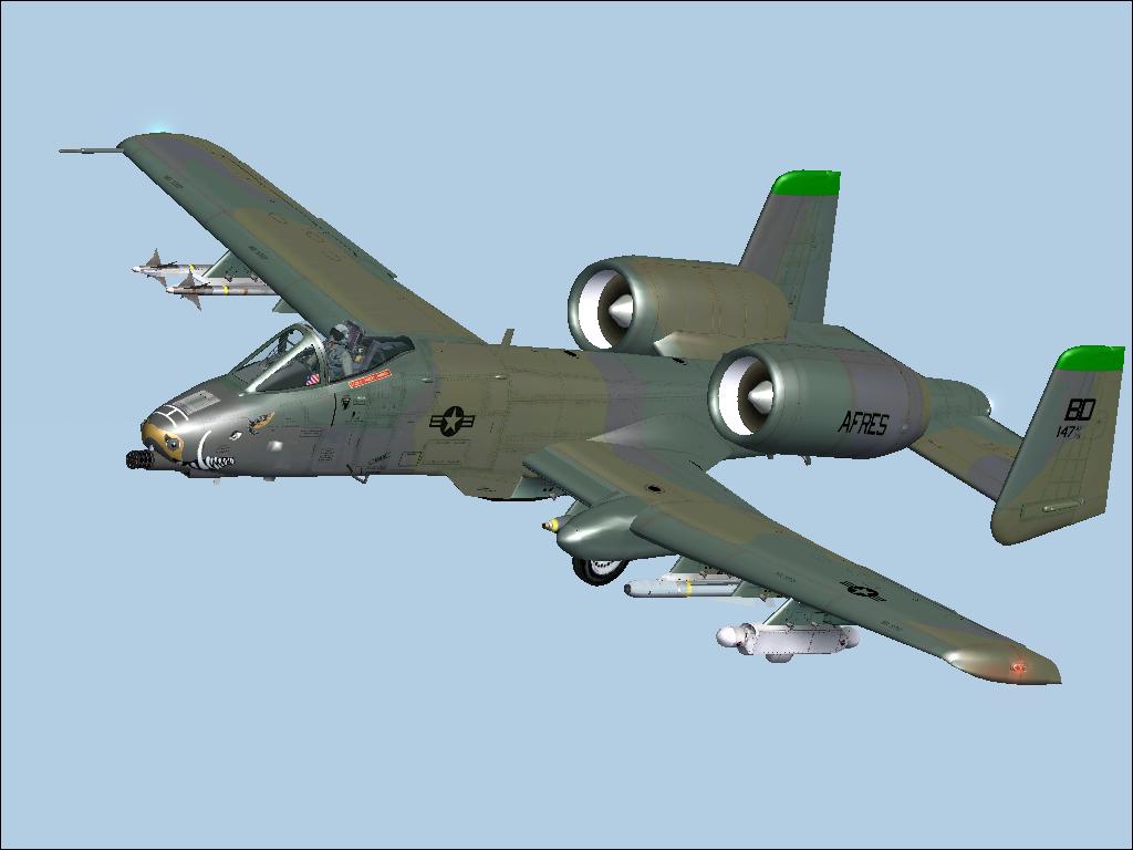 FS2004 A-10 thunderbolt II 2 Pack